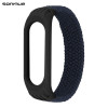 Λουράκι Braided Sonique για Xiaomi Mi Band 3/4/5/6 Μπλε Σκούρο