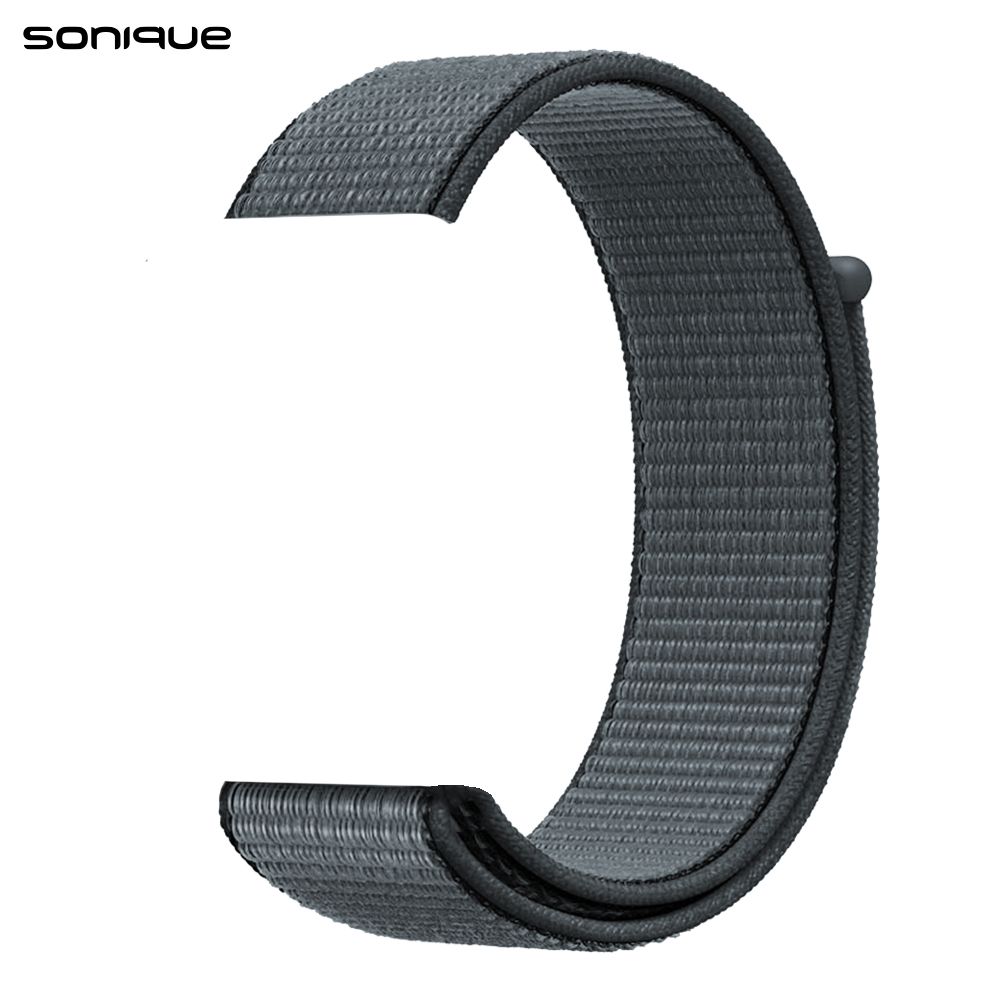 Λουράκι Official Nylon Band Sonique για Apple Watch (42/44/45/49MM) Γκρι