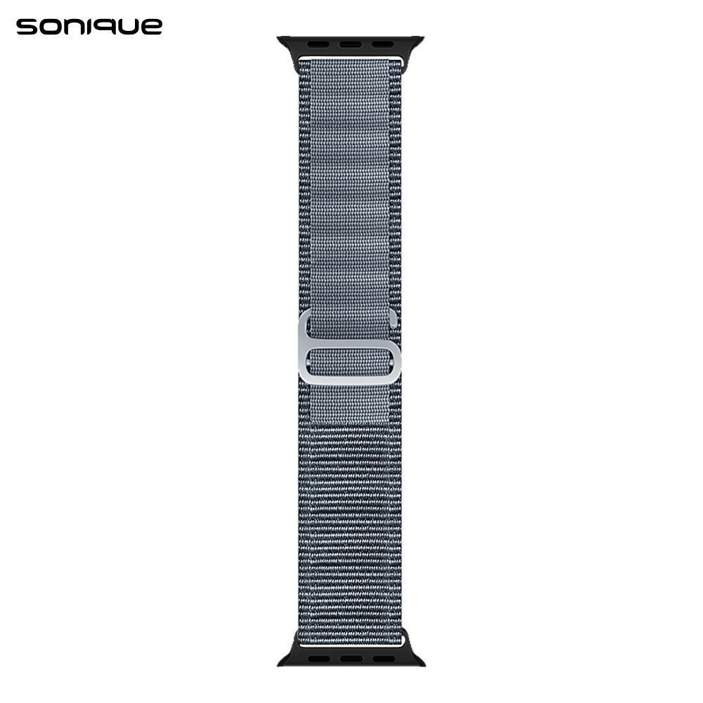 Λουράκι Nylon Alpine Loop Band Sonique για Apple Watch (38/40/41MM) Γκρι