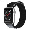 Λουράκι Nylon Alpine Loop Band Sonique για Apple Watch (42/44/45/46/49MM) Μαύρο / Γκρι