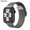 Λουράκι Stainless Steel Milanese Classic Sonique για Apple Watch (38/40/41MM) Σκούρο Γκρι