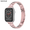 Λουράκι Stainless Steel Slim Bracelet Sonique Classic για Apple Watch (42/44/45/49MM) Ροζ Χρυσό