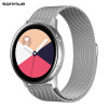 Λουράκι Milanese Dual Stainless Steel Sonique 22mm για Samsung, Huawei, Amazfit, Xiaomi, Honor Ασημί