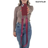 Θήκη Σιλικόνης με Strap CarryHang Sonique Xiaomi Redmi Note 13 Pro 5G / Poco X6 5G Μπορντό