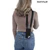 Θήκη Σιλικόνης με Strap CarryHang Sonique Apple iPhone 15 Μαύρο