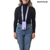 Θήκη Σιλικόνης με Strap CarryHang Sonique Apple iPhone 15 Plus Λιλά