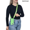 Θήκη Σιλικόνης με Strap CarryHang Sonique Apple iPhone 15 Plus Πράσινο Ανοιχτό