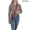 Θήκη Σιλικόνης με Strap CarryHang Sonique Apple iPhone 15 Pro Max Μπορντό