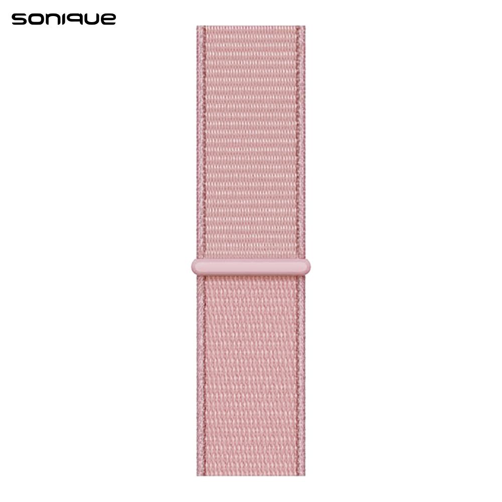 Λουράκι Official Nylon Band Sonique για Apple Watch (38/40/41MM) Ροζ Χρυσό