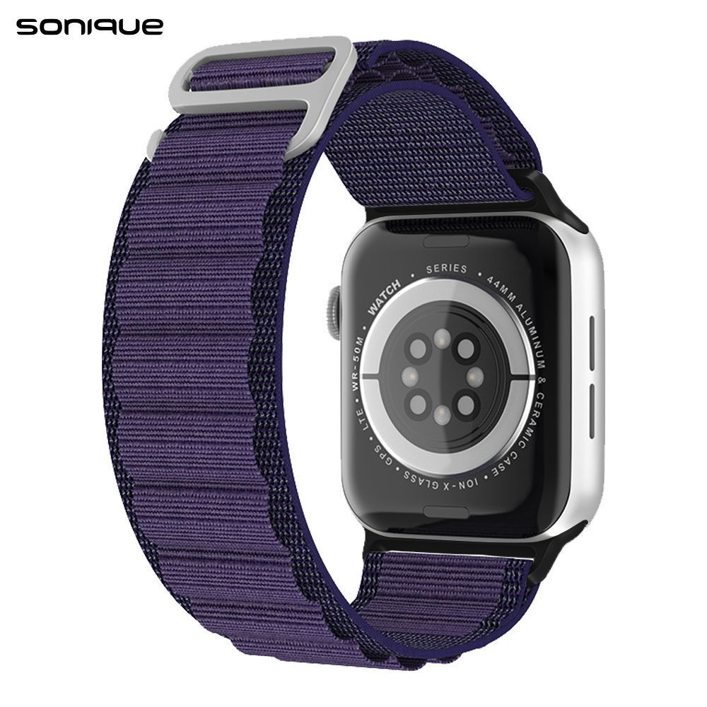 Λουράκι Nylon Alpine Loop Band Sonique για Apple Watch (38/40/41MM) Μωβ