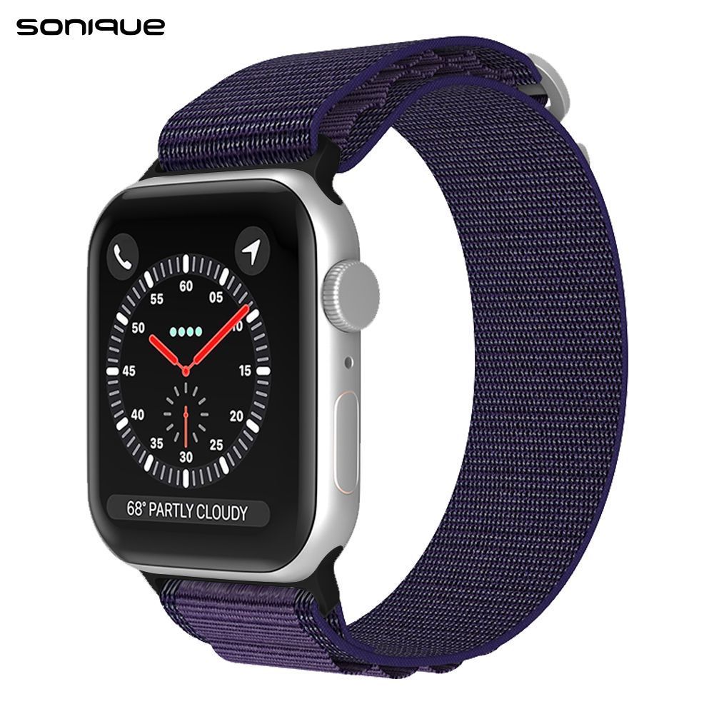 Λουράκι Nylon Alpine Loop Band Sonique για Apple Watch (38/40/41MM) Μωβ