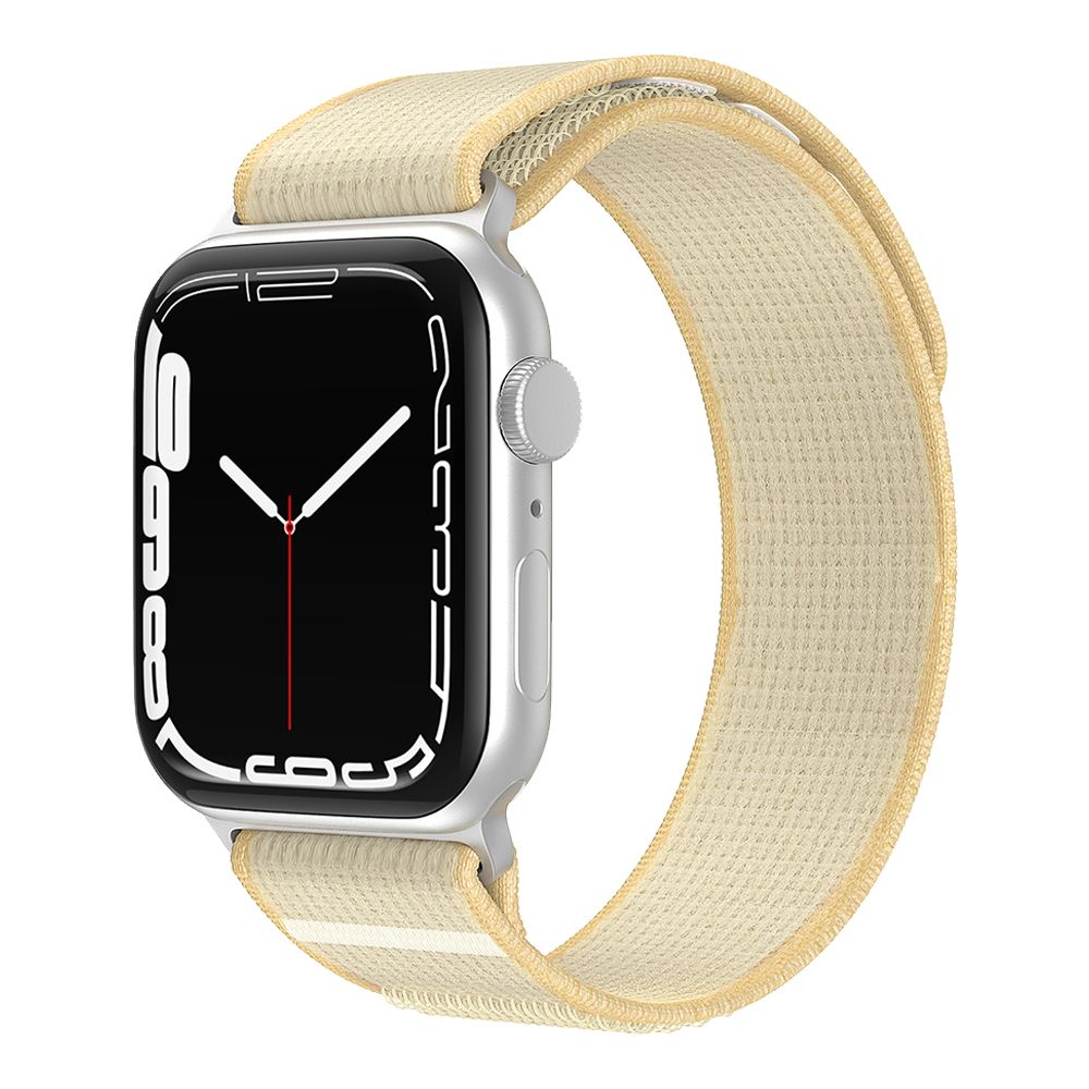 Λουράκι Nylon Loop Band Sonique για Apple Watch (42/44/45/49MM) Μπεζ