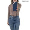 Θήκη Σιλικόνης με Κορδόνι CarryHang Sonique Apple iPhone 15 Μπλε Σκούρο