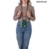 Θήκη Σιλικόνης με Κορδόνι CarryHang Sonique Apple iPhone 15 Pro Max Πράσινο Σκούρο
