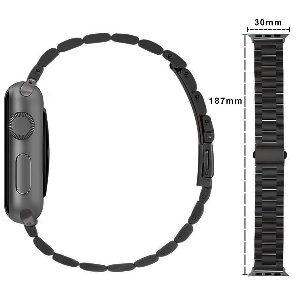 Λουράκι Stainless Steel Bracelet Sonique Classic για Apple Watch (42/44/45/49MM) Ροζ Χρυσό