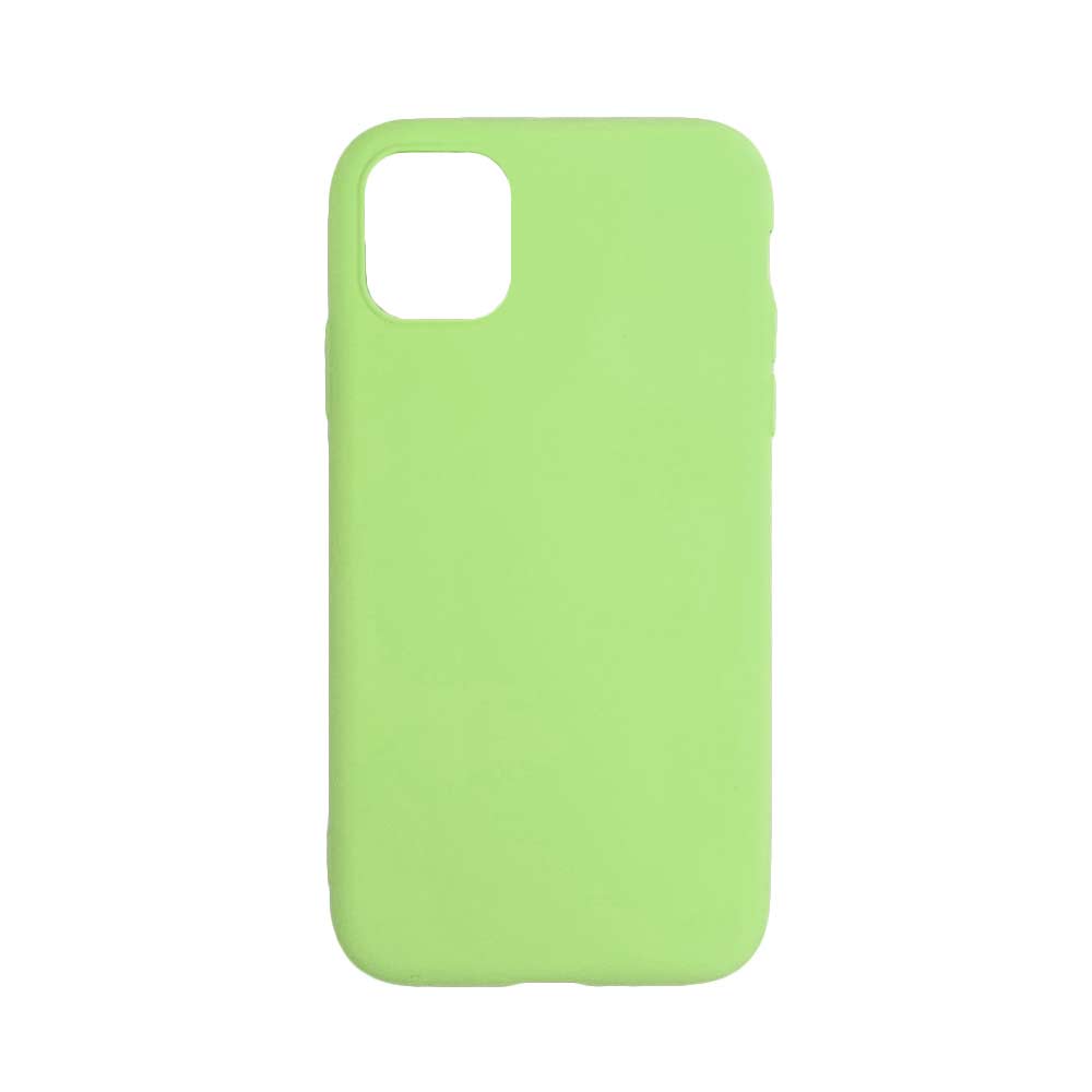 Θήκη Σιλικόνης My Colors Sonique Apple iPhone 11 Πράσινο Ανοιχτό
