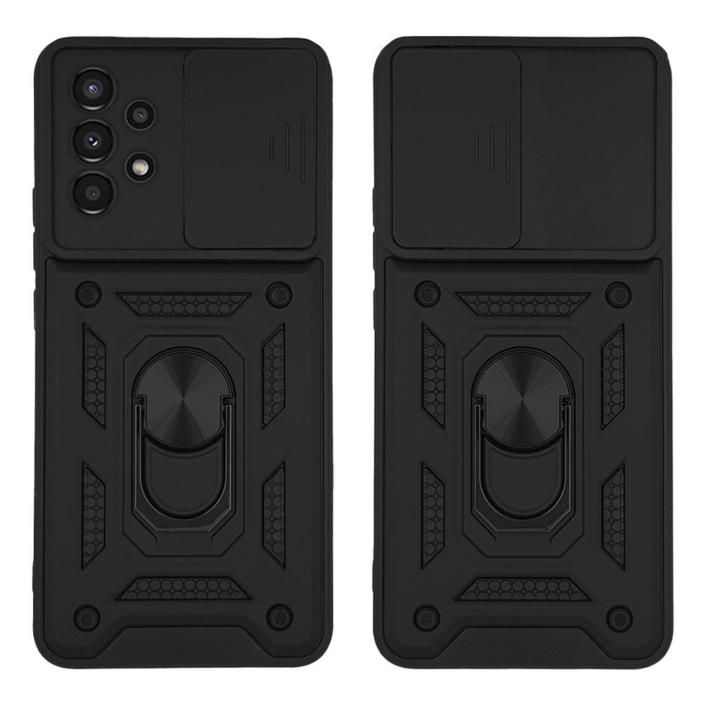 Θήκη Ring Armor CamPro Sonique για Samsung Galaxy A13 4G Μαύρο