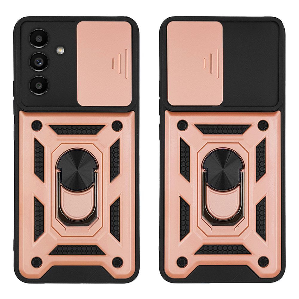 Θήκη Ring Armor CamPro Sonique για Samsung Galaxy A13 5G / Galaxy A04s Ροζ Χρυσό