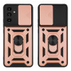 Θήκη Ring Armor CamPro Sonique για Samsung Galaxy A13 5G / Galaxy A04s Ροζ Χρυσό