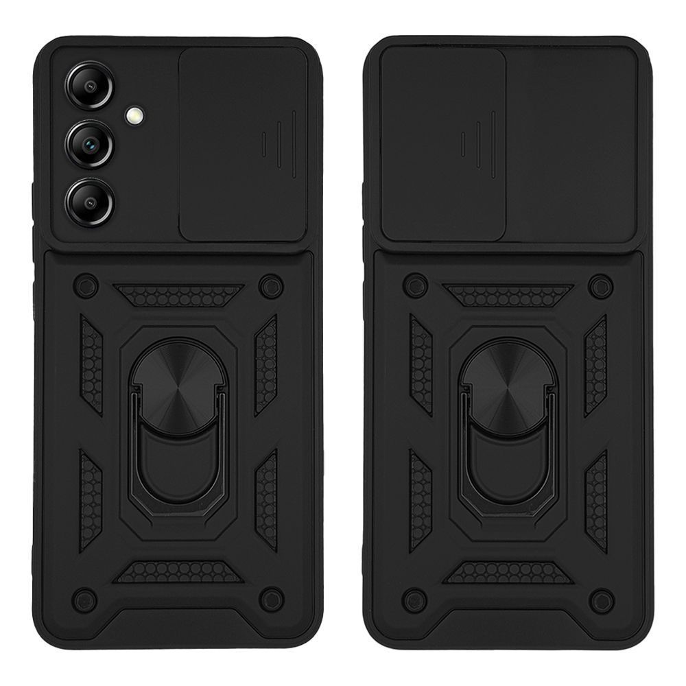 Θήκη Ring Armor CamPro Sonique για Samsung Galaxy A14 4G / Galaxy A14 5G Μαύρο