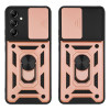 Θήκη Ring Armor CamPro Sonique για Samsung Galaxy A14 4G / Galaxy A14 5G Ροζ Χρυσό