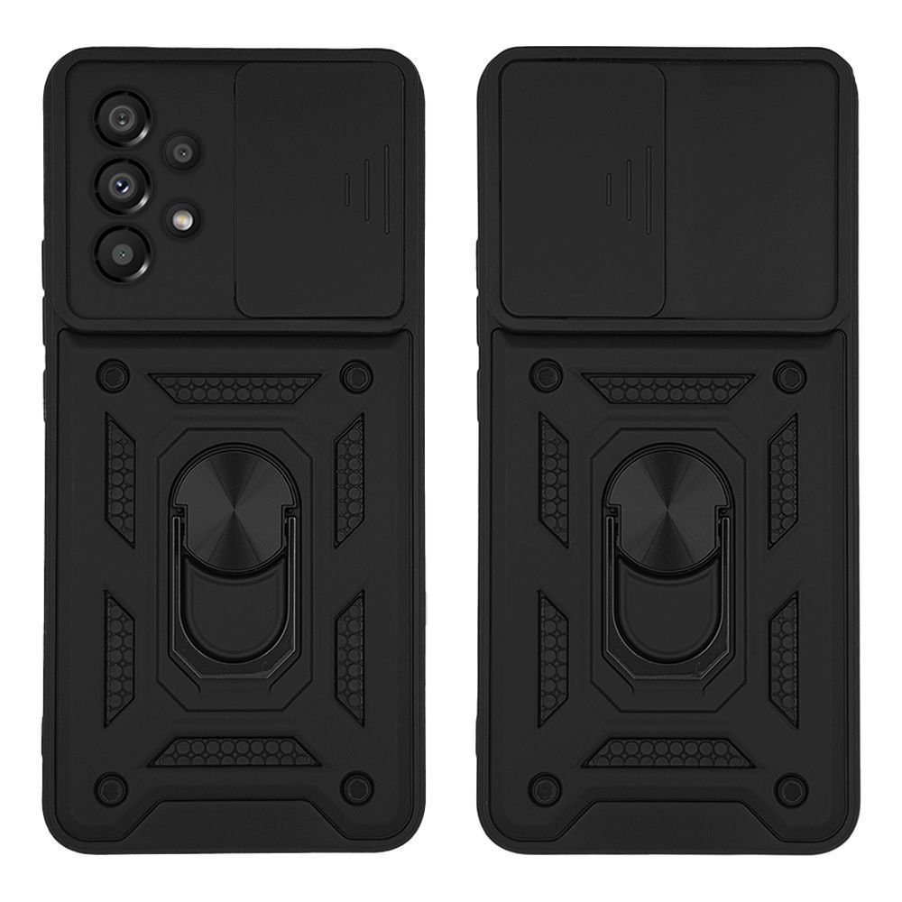 Θήκη Ring Armor CamPro Sonique για Samsung Galaxy A23 5G / Galaxy A23 4G Μαύρο