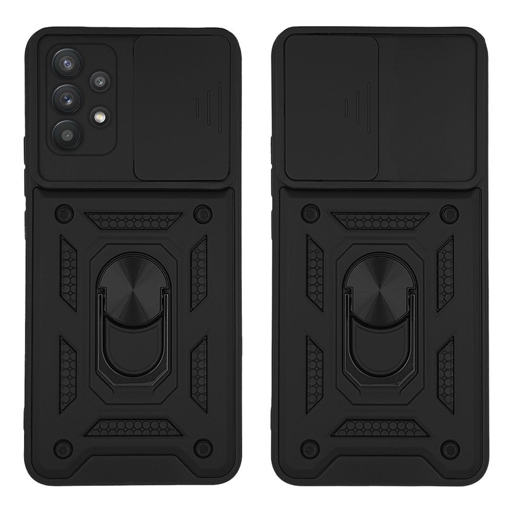 Θήκη Ring Armor CamPro Sonique για Samsung Galaxy A32 5G Μαύρο