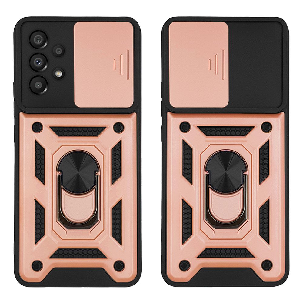 Θήκη Ring Armor CamPro Sonique για Samsung Galaxy A33 5G Ροζ Χρυσό