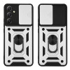 Θήκη Ring Armor CamPro Sonique για Samsung Galaxy A34 5G Ασημί