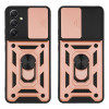 Θήκη Ring Armor CamPro Sonique για Samsung Galaxy A34 5G Ροζ Χρυσό