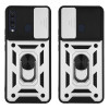 Θήκη Ring Armor CamPro Sonique για Samsung Galaxy A50 / Galaxy A50S / Galaxy A30S Ασημί