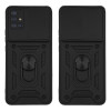 Θήκη Ring Armor CamPro Sonique για Samsung Galaxy A51 Μαύρο