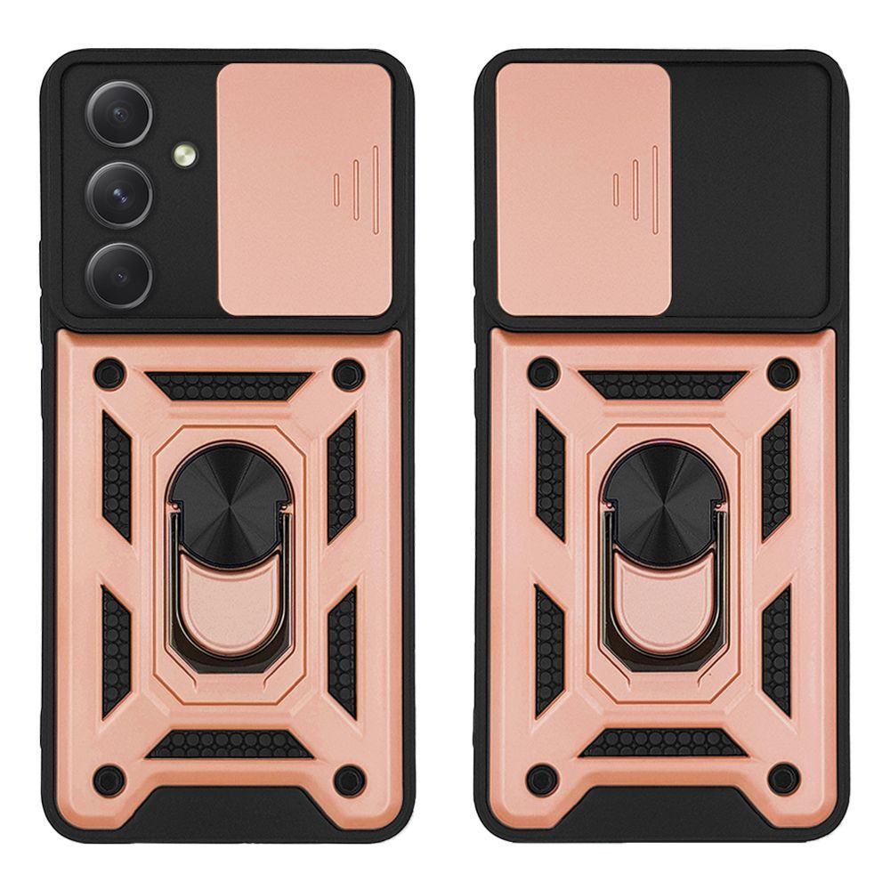 Θήκη Ring Armor CamPro Sonique για Samsung Galaxy A54 5G Ροζ Χρυσό