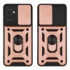 Θήκη Ring Armor CamPro Sonique για Samsung Galaxy M13 4G Ροζ Χρυσό