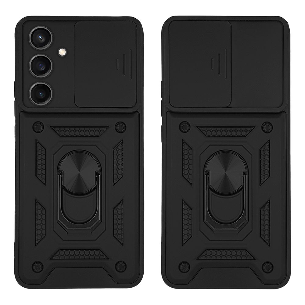 Θήκη Ring Armor CamPro Sonique για Samsung Galaxy S23 FE Μαύρο