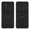 Θήκη Ring Armor CamPro Sonique για Samsung Galaxy S23 FE Μαύρο