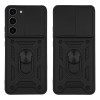 Θήκη Ring Armor CamPro Sonique για Samsung Galaxy S23 Plus Μαύρο