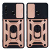 Θήκη Ring Armor CamPro Sonique για Huawei P30 Lite Ροζ Χρυσό