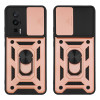 Θήκη Ring Armor CamPro Sonique για Xiaomi Poco F5 Pro 5G Ροζ Χρυσό