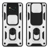 Θήκη Ring Armor CamPro Sonique για Xiaomi Poco X3 NFC / Poco X3 Pro Ασημί