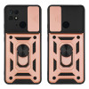 Θήκη Ring Armor CamPro Sonique για Xiaomi Redmi 10C Ροζ Χρυσό