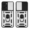 Θήκη Ring Armor CamPro Sonique για Xiaomi Redmi 12 4G / Redmi 12 5G Ασημί