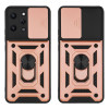 Θήκη Ring Armor CamPro Sonique για Xiaomi Redmi 12 4G / Redmi 12 5G Ροζ Χρυσό