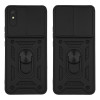 Θήκη Ring Armor CamPro Sonique για Xiaomi Redmi 9A / Redmi 9AT Μαύρο