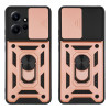 Θήκη Ring Armor CamPro Sonique για Xiaomi Redmi Note 12 4G Ροζ Χρυσό