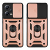 Θήκη Ring Armor CamPro Sonique για Xiaomi Redmi Note 12 5G / Poco X5 5G Ροζ Χρυσό