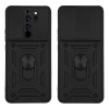 Θήκη Ring Armor CamPro Sonique για Xiaomi Redmi Note 8 Pro Μαύρο