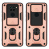 Θήκη Ring Armor CamPro Sonique για Xiaomi Redmi Note 9 Ροζ Χρυσό