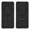 Θήκη Ring Armor CamPro Sonique για Xiaomi Redmi Note 9S/9 Pro Μαύρο