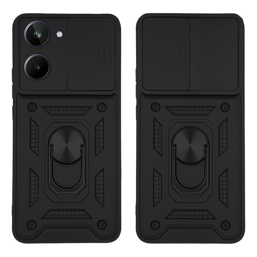 Θήκη Ring Armor CamPro Sonique Realme 10 4G Μαύρο